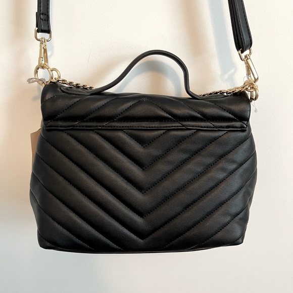 NWT A New Day Balack and Golf Hardware Purse Crossbody - Picture 8 of 8